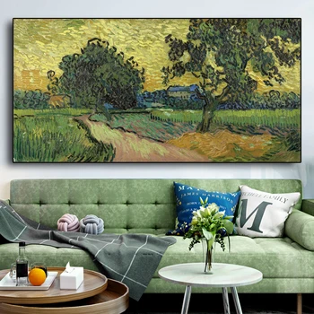 Canvas Painting Van Gogh Painting 《Landscape at twilight》Canvas Poster Wall Art Prints Home Decor Picture Living Room Decoration
Canvas Painting Van Gogh Painting 《Landscape at twilight》Canvas Poster Wall Art Prints Home Decor Picture Living Room Decoration