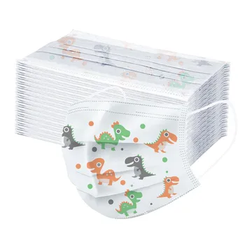 50PCS Dinosaur Printed Children Disposable Mask Breathable Fabric Cartoon Face Mask For Kids Boys Girls Mascarillas Desechables 
50PCS Dinosaur Printed Children Disposable Mask Breathable Fabric Cartoon Face Mask For Kids Boys Girls Mascarillas Desechables
