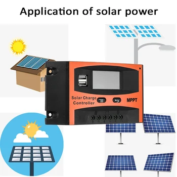 Solar Panel Battery Charge Controller Regulator Dual USB 30A/40A/50A/60A 12V/24V Voltage Automatically Recognized
Solar Panel Battery Charge Controller Regulator Dual USB 30A/40A/50A/60A 12V/24V Voltage Automatically Recognized