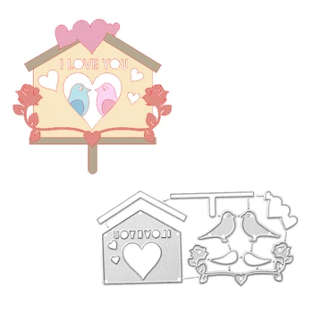YaMinSanNiO Love You Brid Metal Cutting Dies Scrapbooking and Card Making 2019 NEW Stencil Craft Dies Cuts Photo Album
YaMinSanNiO Love You Brid Metal Cutting Dies Scrapbooking and Card Making 2019 NEW Stencil Craft Dies Cuts Photo Album