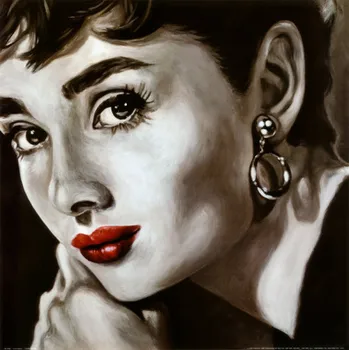 Hand-Painted Audrey Hepburn Canvas Wall Décor Pop Art Oil Painting Wall Paintings Wall Art Home Decorative Painting
Hand-Painted Audrey Hepburn Canvas Wall Décor Pop Art Oil Painting Wall Paintings Wall Art Home Decorative Painting