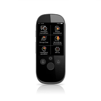 Instant Photo Voice Translation AI Smart Voice 77 Languages Real-Time WIFI 2.4 inch TFT Travel Business Smart Translator
Instant Photo Voice Translation AI Smart Voice 77 Languages Real-Time WIFI 2.4 inch TFT Travel Business Smart Translator