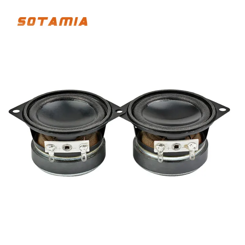 SOTAMIA 2PC 2Inch Audio Speaker Driver 8 Ohm 12W Full Range Sound Speaker Woofer Loudspeaker Bluetooth Audio DIY Home Theater
SOTAMIA 2PC 2Inch Audio Speaker Driver 8 Ohm 12W Full Range Sound Speaker Woofer Loudspeaker Bluetooth Audio DIY Home Theater