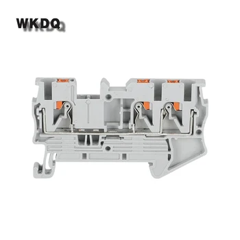 10pcs Phoenix Type DIN RAIL Wiring Connector PT2.5-TWIN Din Rail Combined Push In Spring Screwless Terminal Block PT-2.5-3
10pcs Phoenix Type DIN RAIL Wiring Connector PT2.5-TWIN Din Rail Combined Push In Spring Screwless Terminal Block PT-2.5-3