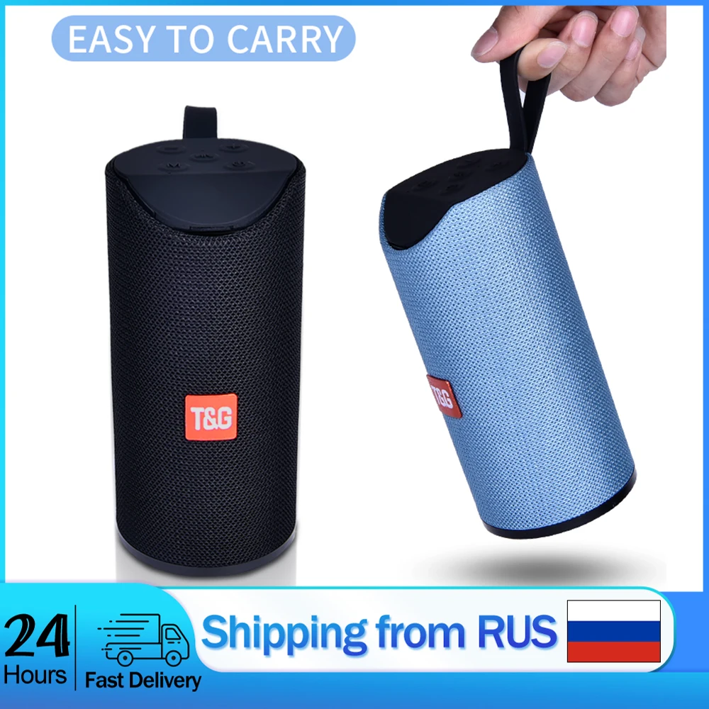 TG113 10W Portable Bluetooth Speakers Wireless Bass HiFi Stereo Column Speaker Outdoor Loudspeaker Music FM Radio Support AUX SD
TG113 10W Portable Bluetooth Speakers Wireless Bass HiFi Stereo Column Speaker Outdoor Loudspeaker Music FM Radio Support AUX SD