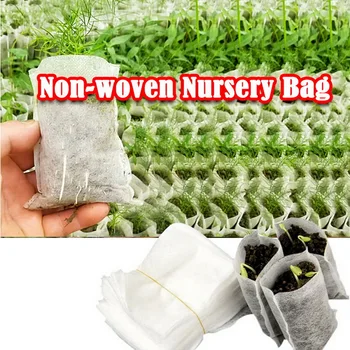 100pcs/set Non-woven Degradable Seedlings Lift Bags Fabrics Nursery Bags Pot Flowers Seed Pouch Potted Plant Grow Bag Breathable
100pcs/set Non-woven Degradable Seedlings Lift Bags Fabrics Nursery Bags Pot Flowers Seed Pouch Potted Plant Grow Bag Breathable