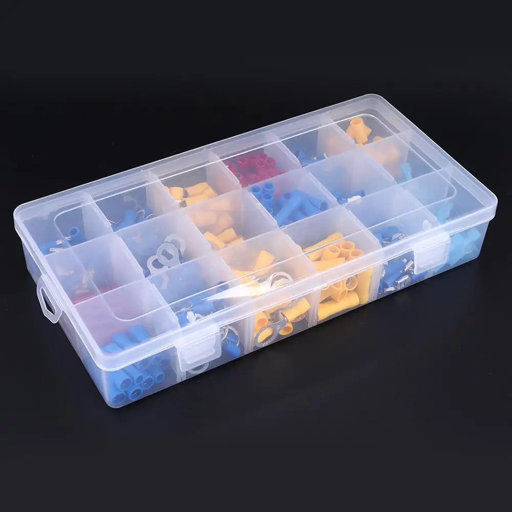 Cable Tube Terminal 360Pcs/Set Quick Splice Wire Tools Connection Splitter Connector Cable Terminal Durable Colour
Cable Tube Terminal 360Pcs/Set Quick Splice Wire Tools Connection Splitter Connector Cable Terminal Durable Colour