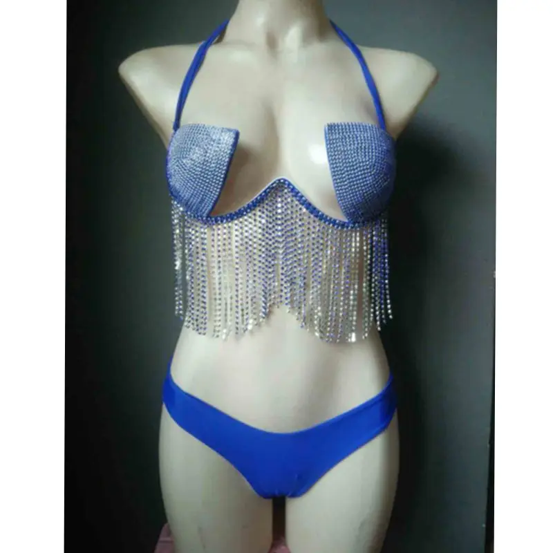 2020 venus vacation rhinestone diamond tassels bikini set popular diamond swimwear sexy women bathing suit hot beachwear
2020 venus vacation rhinestone diamond tassels bikini set popular diamond swimwear sexy women bathing suit hot beachwear