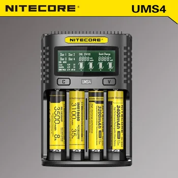NITECORE UMS4 Intelligent Four - Slot QC Fast Charging 4A Large Current Multi - Compatible USB Charger
NITECORE UMS4 Intelligent Four - Slot QC Fast Charging 4A Large Current Multi - Compatible USB Charger