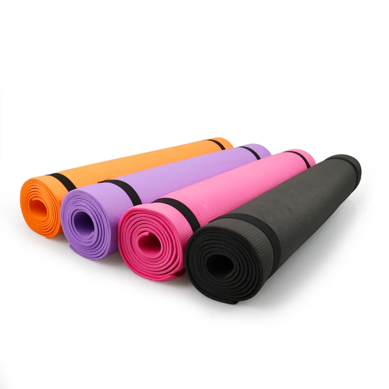 

4MM Yoga Mat TPE Non-slip Fitness Slim Yoga Gym Exercise Mats Environmental Tasteless Pad Fitness Mat