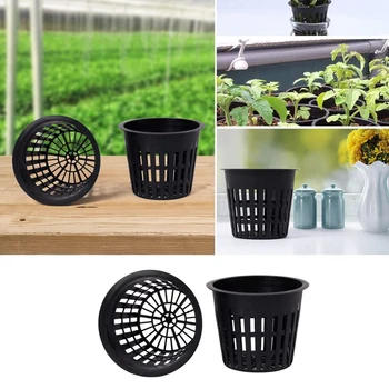 HOT 60 Pack 3 Inch Net Cups Slotted Mesh Wide Lip Filter Plant Net Pot Bucket Basket for Hydroponics
HOT 60 Pack 3 Inch Net Cups Slotted Mesh Wide Lip Filter Plant Net Pot Bucket Basket for Hydroponics