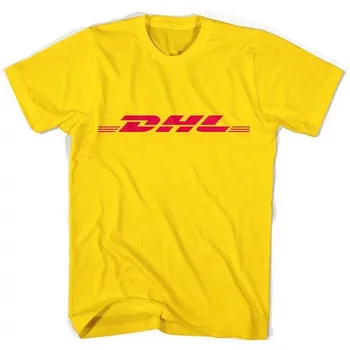 DHL Letter Printed T Shirt Man Women Short Sleeve Fashion Brand Cotton Hipster Workwear Yellow Tee Tops
DHL Letter Printed T Shirt Man Women Short Sleeve Fashion Brand Cotton Hipster Workwear Yellow Tee Tops