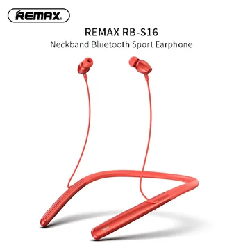 New REMAX RB-S16 Bluetooth Wireless Sport Earphone Neckband Earbuds Noise Cancelling One-Button Switch Running Sport Headphones
New REMAX RB-S16 Bluetooth Wireless Sport Earphone Neckband Earbuds Noise Cancelling One-Button Switch Running Sport Headphones