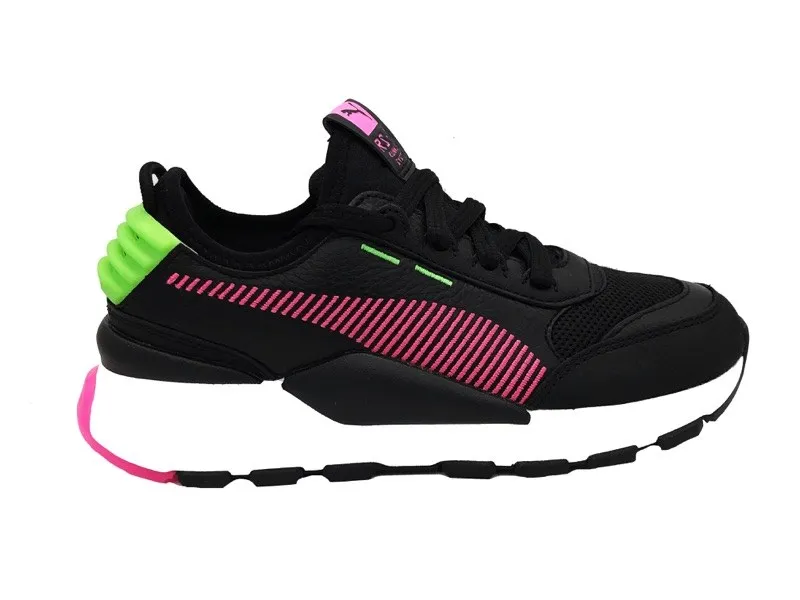 tenis puma verde fluorescente