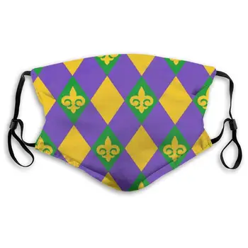 Mardi Gras Mouth Face Masks Effective Powder and Dust Mask Washable and Reusable Double Layered Face
Mardi Gras Mouth Face Masks Effective Powder and Dust Mask Washable and Reusable Double Layered Face