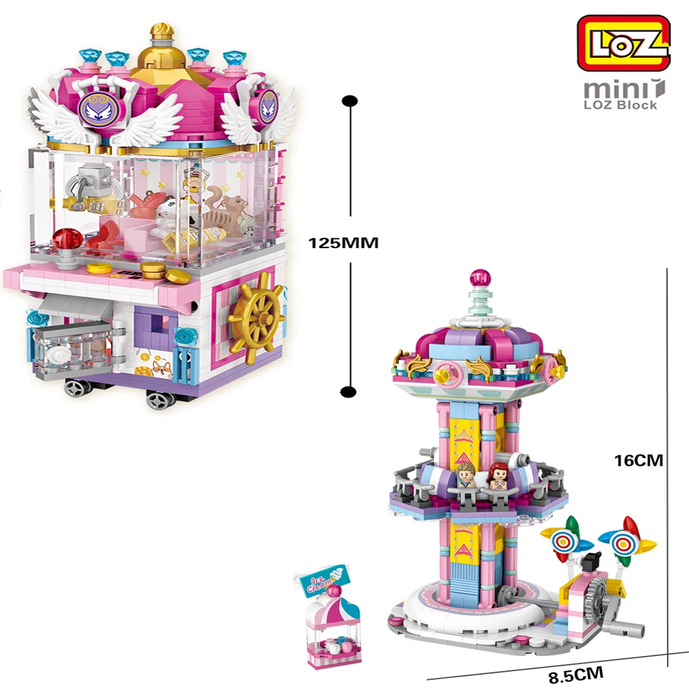 LOZ Clip Doll Machine Jumper Vehicle Action Figure Toys DIY Architecture Model Kids Assembled Kits Mini Blocks Birthday Gifts
LOZ Clip Doll Machine Jumper Vehicle Action Figure Toys DIY Architecture Model Kids Assembled Kits Mini Blocks Birthday Gifts