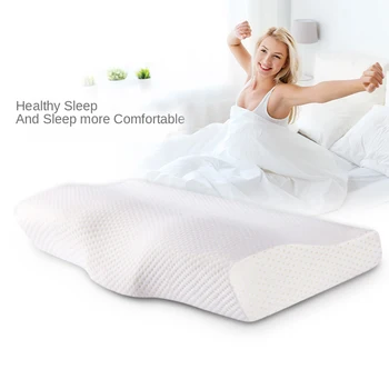 Memory Foam Neck Pillow Cervical Protection Neck Pain Therapy Pillow Slow Rebound Pillowcase Health Care Relieve Fatigue 50*30cm
Memory Foam Neck Pillow Cervical Protection Neck Pain Therapy Pillow Slow Rebound Pillowcase Health Care Relieve Fatigue 50*30cm