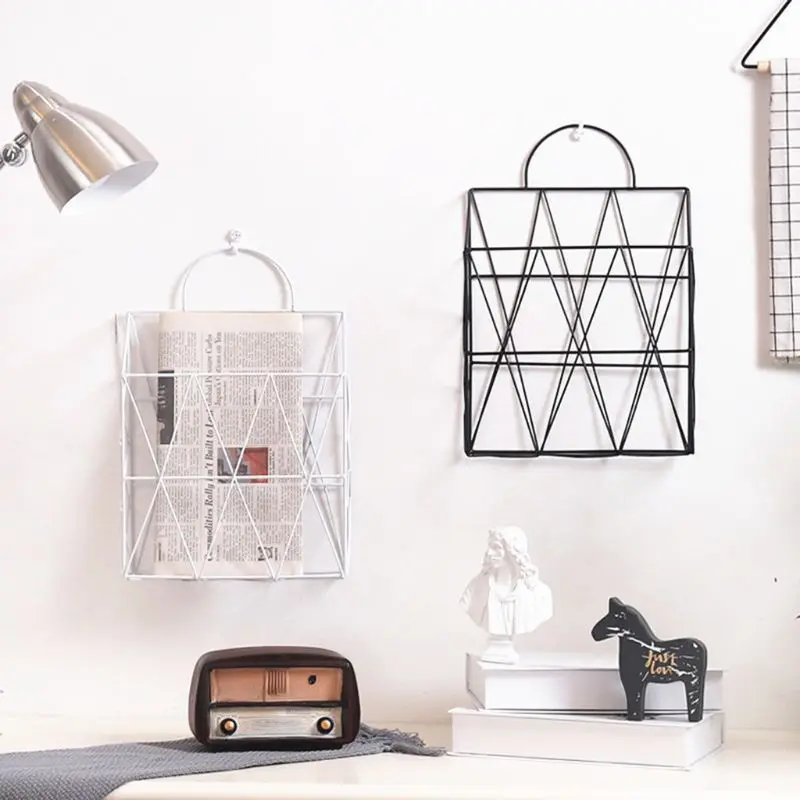 Nordic Style Magazine File Book Rack Desktop Hanging Storage Shelf Office Home
Nordic Style Magazine File Book Rack Desktop Hanging Storage Shelf Office Home