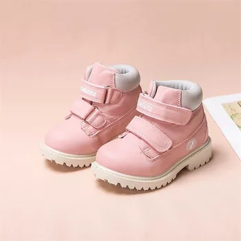 2020 Autumn New Kids Boots Unisex Pu Leather Children Boots Rubber Sole Waterproof Toddler Girls Boys Martin Boots
2020 Autumn New Kids Boots Unisex Pu Leather Children Boots Rubber Sole Waterproof Toddler Girls Boys Martin Boots