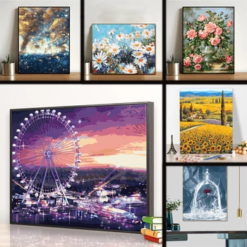 Digital Painting Frame DIY Painting By Numbers Landscape Picture By Numbers for Adults Acrylic Wall Art Decors Handpainted Diy
Digital Painting Frame DIY Painting By Numbers Landscape Picture By Numbers for Adults Acrylic Wall Art Decors Handpainted Diy