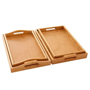 Serving tray bamboo with handles,tea tray, bar tray, breakfast Tray food tray
Serving tray bamboo with handles,tea tray, bar tray, breakfast Tray food tray