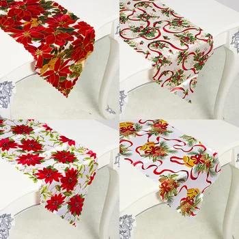 Christmas Table Runner Polyester Printed Table Flag Tablecloths Party Decoration Creative Table Runner Xmas Holiday Table Decor
Christmas Table Runner Polyester Printed Table Flag Tablecloths Party Decoration Creative Table Runner Xmas Holiday Table Decor