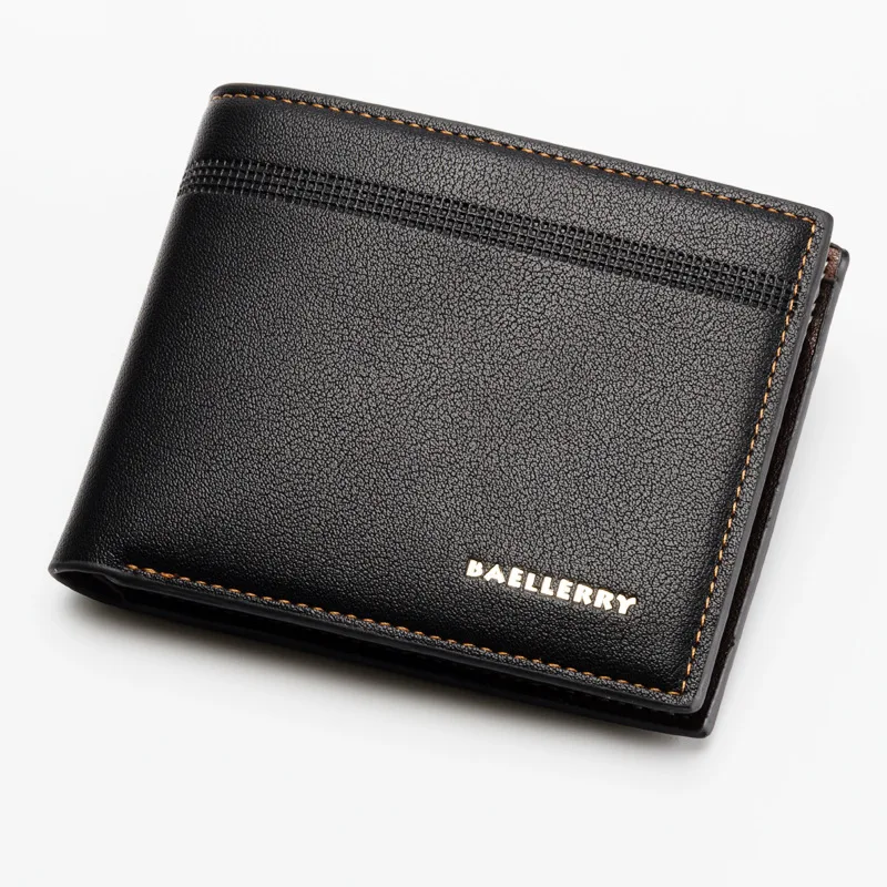 Men's short wallet business casual lychee pattern horizontal and vertical open wallet stripes PU leather 20% off wallet
Men's short wallet business casual lychee pattern horizontal and vertical open wallet stripes PU leather 20% off wallet