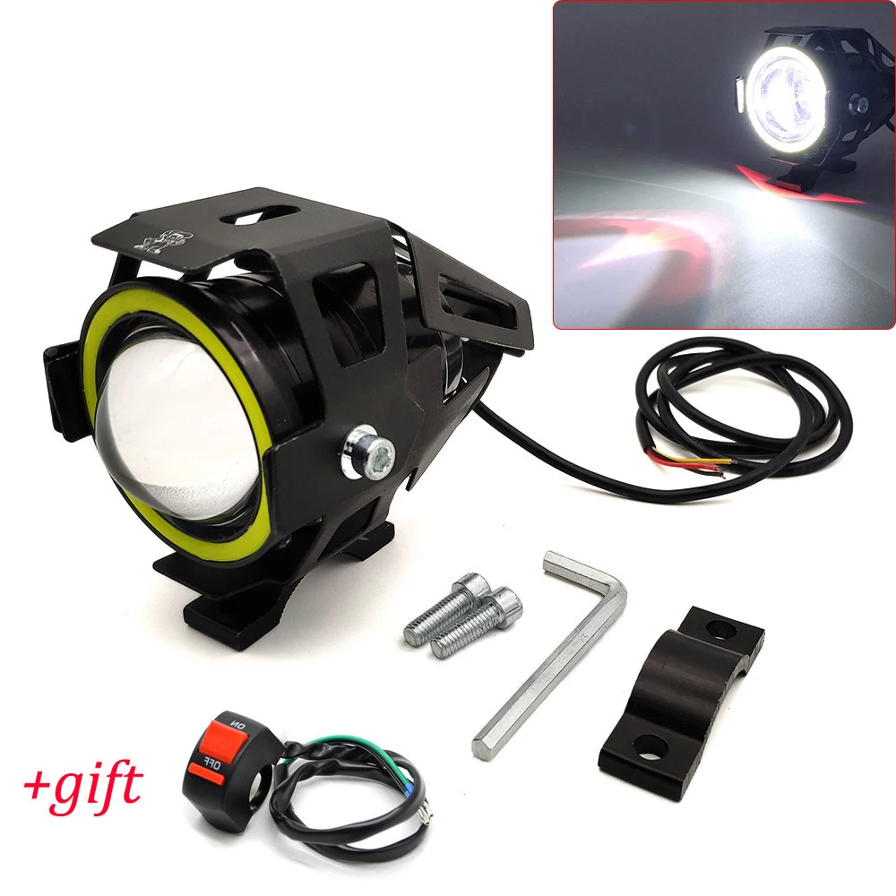 U7 LED Light Motorcycle Angel Eyes Headlight Spotlights Auxiliary Bright Fog Light For Ducati HYPERMOTARD 1100 796 998 M1000S
U7 LED Light Motorcycle Angel Eyes Headlight Spotlights Auxiliary Bright Fog Light For Ducati HYPERMOTARD 1100 796 998 M1000S