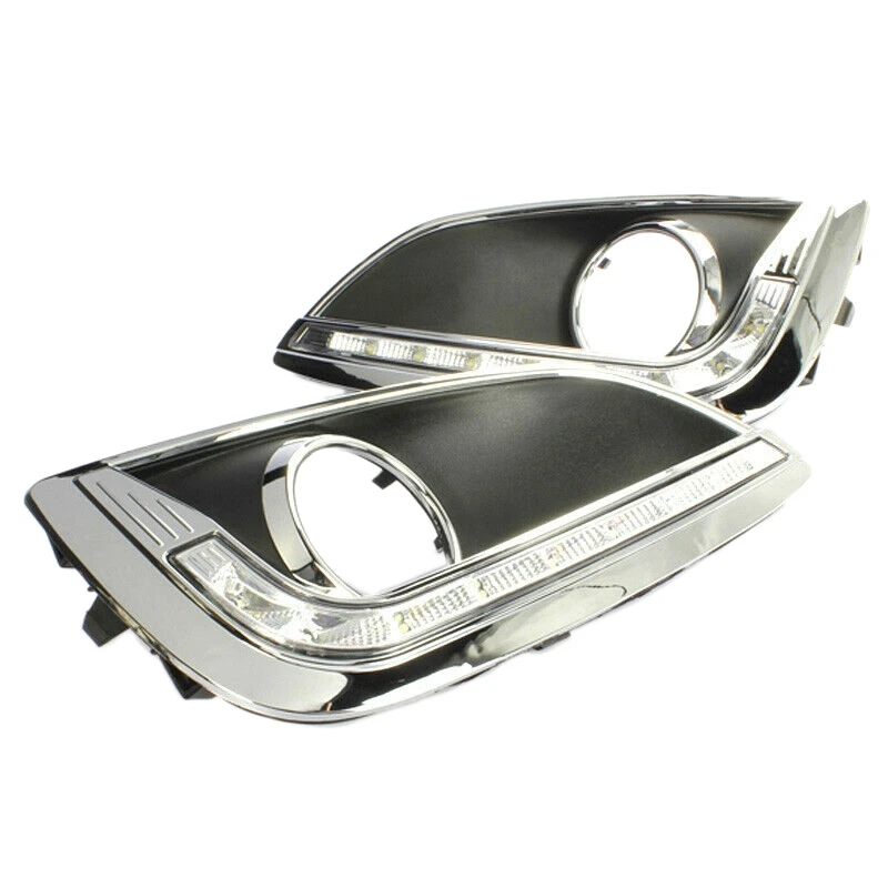 LED DRL Daytime Running Lights Fog Light Driving Bumper Fit for Hyundai Ix35 10+
LED DRL Daytime Running Lights Fog Light Driving Bumper Fit for Hyundai Ix35 10+