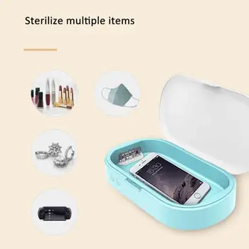 UV Sterilizer Box Toothbrush Cell Phone Mask Comestic Tool Disinfection Machine 
UV Sterilizer Box Toothbrush Cell Phone Mask Comestic Tool Disinfection Machine