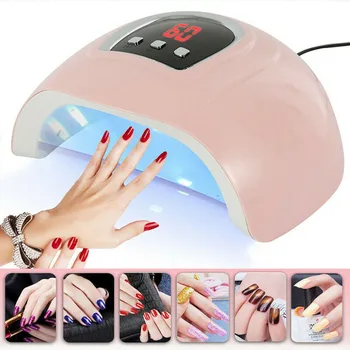 54W Nail Dryer UV Lamp LED Lamp Pro Nail Polish Dryer Lamp LED UV Gel Acrylic Curing Light Manicure Timer Dropshipping ##5
54W Nail Dryer UV Lamp LED Lamp Pro Nail Polish Dryer Lamp LED UV Gel Acrylic Curing Light Manicure Timer Dropshipping ##5