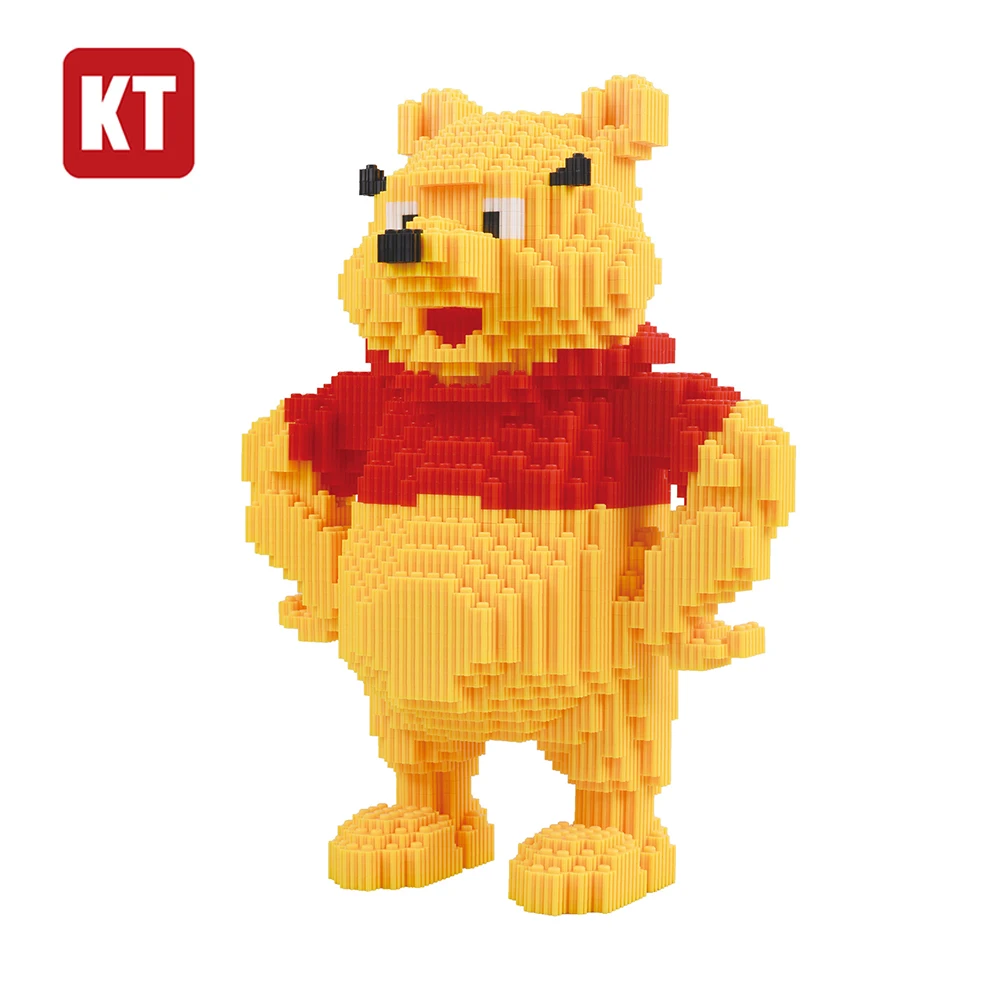 KT Animal Cute Bear Creator Building Block 5310PCS Funny Figure 3D Model Kits Mini Diamond Bricks Toys for Boy Children Gifts
KT Animal Cute Bear Creator Building Block 5310PCS Funny Figure 3D Model Kits Mini Diamond Bricks Toys for Boy Children Gifts