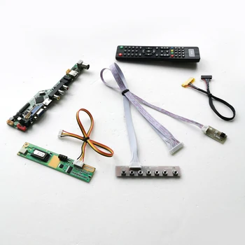 For B150XG01 V7 V8 1CCFL 30Pin LVDS Remote+Inverter+keyboard VGA HDMI AV USB RF T.V56 controller board LCD display panel DIY kit
For B150XG01 V7 V8 1CCFL 30Pin LVDS Remote+Inverter+keyboard VGA HDMI AV USB RF T.V56 controller board LCD display panel DIY kit