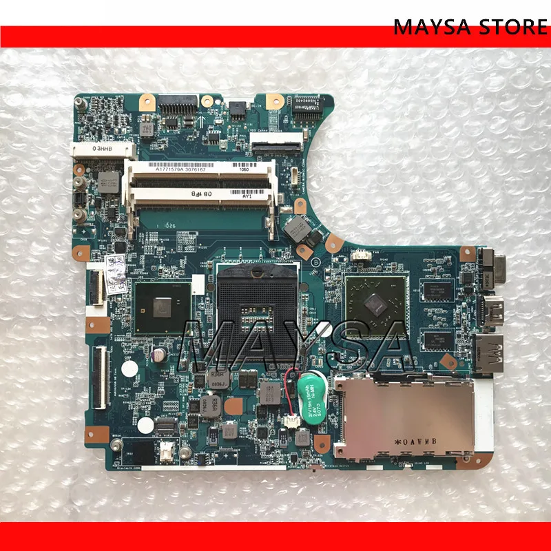 A1771579A системная плата подходит для SONY M980 MBX 225 материнская ноутбука 1P 009CJ00 8011 HM55 100%