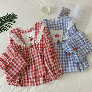 Pajama Set Women Renaissance Court Princess Style Full Sleeve Top Trousers Suit Square Neck Bow Tie Lolita Sleepwear Nightgown
Pajama Set Women Renaissance Court Princess Style Full Sleeve Top Trousers Suit Square Neck Bow Tie Lolita Sleepwear Nightgown
