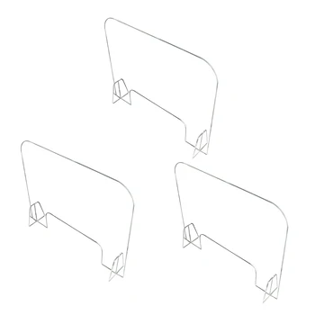 40X40cm Sneeze Guard, Transparent Counter Protective Sn Portable Counter Shield for Store Retail Office 
40X40cm Sneeze Guard, Transparent Counter Protective Sn Portable Counter Shield for Store Retail Office