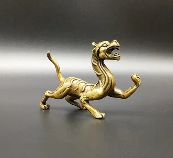 China Brass archaize God beast white tiger small statue
China Brass archaize God beast white tiger small statue