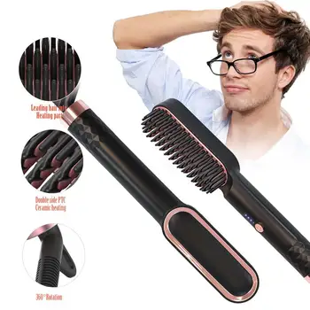 Hair Straightener Comb Hair Care Auto Massager Simply Fast Straightening Irons Electric Hair Straightener Brush Styling EU/US
Hair Straightener Comb Hair Care Auto Massager Simply Fast Straightening Irons Electric Hair Straightener Brush Styling EU/US
