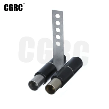 

Metal Single Double Exhaust Vent Pipe For 1/10 RC Crawler Car TRX4 RC4WD D90 D110 Axial Scx10 90046 CC01 JIMNY TF2 VS4