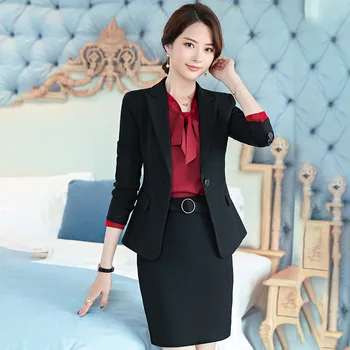 2019 Suit Coat Female Temperament Blue Suit Interview Positive Pack College Students Occupation Women's Wear Suit
2019 Suit Coat Female Temperament Blue Suit Interview Positive Pack College Students Occupation Women's Wear Suit