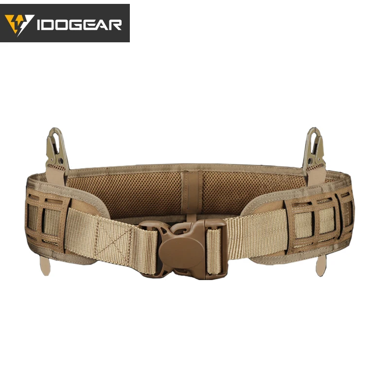 IDOGEAR MOLLE Tactical Belt Quick Release Laser Cut Loading Padded Inner & Outer Belt Airsoft Tactical Gear Molle Combat Belt
IDOGEAR MOLLE Tactical Belt Quick Release Laser Cut Loading Padded Inner & Outer Belt Airsoft Tactical Gear Molle Combat Belt