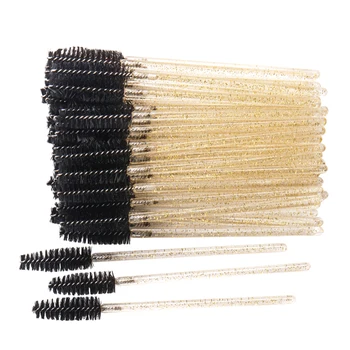 200 pcs Disposable Crystal Eyelash Brushes Eyelash Extension Diamond Handle Applicator Mascara Comb Wands Eyebrow Makeup Tools
200 pcs Disposable Crystal Eyelash Brushes Eyelash Extension Diamond Handle Applicator Mascara Comb Wands Eyebrow Makeup Tools