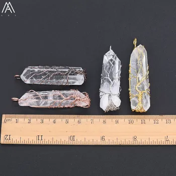 Fashion Women Clear White Quartz Crystal Stick Point Beads Wire Wrapped Silvery Tree Of Life Pendant Necklace Jewelry FR-220AMAB
Fashion Women Clear White Quartz Crystal Stick Point Beads Wire Wrapped Silvery Tree Of Life Pendant Necklace Jewelry FR-220AMAB