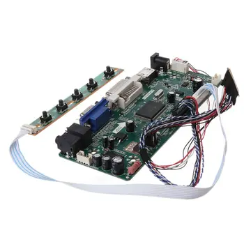 Controller Board LCD DVI VGA Audio PC Module Driver DIY Kit 15.6" Display B156XW02 1366X768 1ch 6/8-bit 40 Pin Panel X6HB
Controller Board LCD DVI VGA Audio PC Module Driver DIY Kit 15.6" Display B156XW02 1366X768 1ch 6/8-bit 40 Pin Panel X6HB