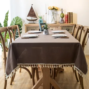 INS Nordic Solid Color Waterproof Imitation Cotton Tassel Lace Table Cloth Geometric Plain Square Coffee Table Cloth Tablecloth
INS Nordic Solid Color Waterproof Imitation Cotton Tassel Lace Table Cloth Geometric Plain Square Coffee Table Cloth Tablecloth