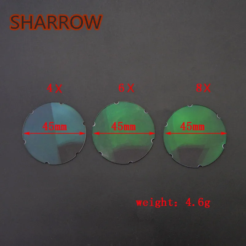 4x 6x 8x Sight Magnifying Glass Lens Compound Bow Archery Clarifiers 4.5cm*2mm Hard Resin Lens For Bow Sight Hunting Accessories
4x 6x 8x Sight Magnifying Glass Lens Compound Bow Archery Clarifiers 4.5cm*2mm Hard Resin Lens For Bow Sight Hunting Accessories