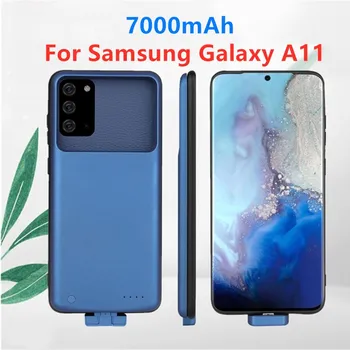 Extended Phone Battery Power Case 7000mAh Portable Power Bank Charger Cover For Samsung Galaxy A11 Backup Battery Charging Case
Extended Phone Battery Power Case 7000mAh Portable Power Bank Charger Cover For Samsung Galaxy A11 Backup Battery Charging Case
