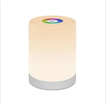 Smart colorful night light with LED control for touch control - warm white and discolored RGB
Smart colorful night light with LED control for touch control - warm white and discolored RGB