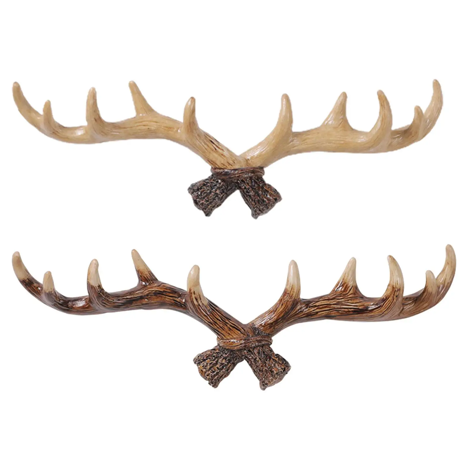 HOT SALESï¼ï¼ï¼New Arrival Wall Mounted Antler Shape Hooks Retro Resin Home Decorative Hanger Storage Rack
HOT SALESï¼ï¼ï¼New Arrival Wall Mounted Antler Shape Hooks Retro Resin Home Decorative Hanger Storage Rack