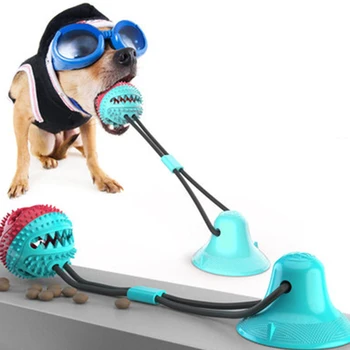 Popular Pet Supplies Ball Toy with Suction Cup Dog Interactive Molar Chewing Toy Tooth Cleaning Tool Self-priming Rubber
Popular Pet Supplies Ball Toy with Suction Cup Dog Interactive Molar Chewing Toy Tooth Cleaning Tool Self-priming Rubber
